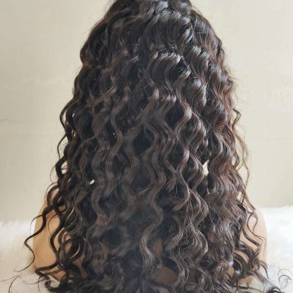 Alternative view of 13x6 Lace Frontal Wig Loose Deep Wave Raw Human Hair