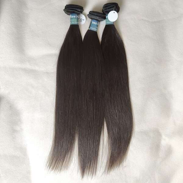 cuticle aligned straight hair 3pcs