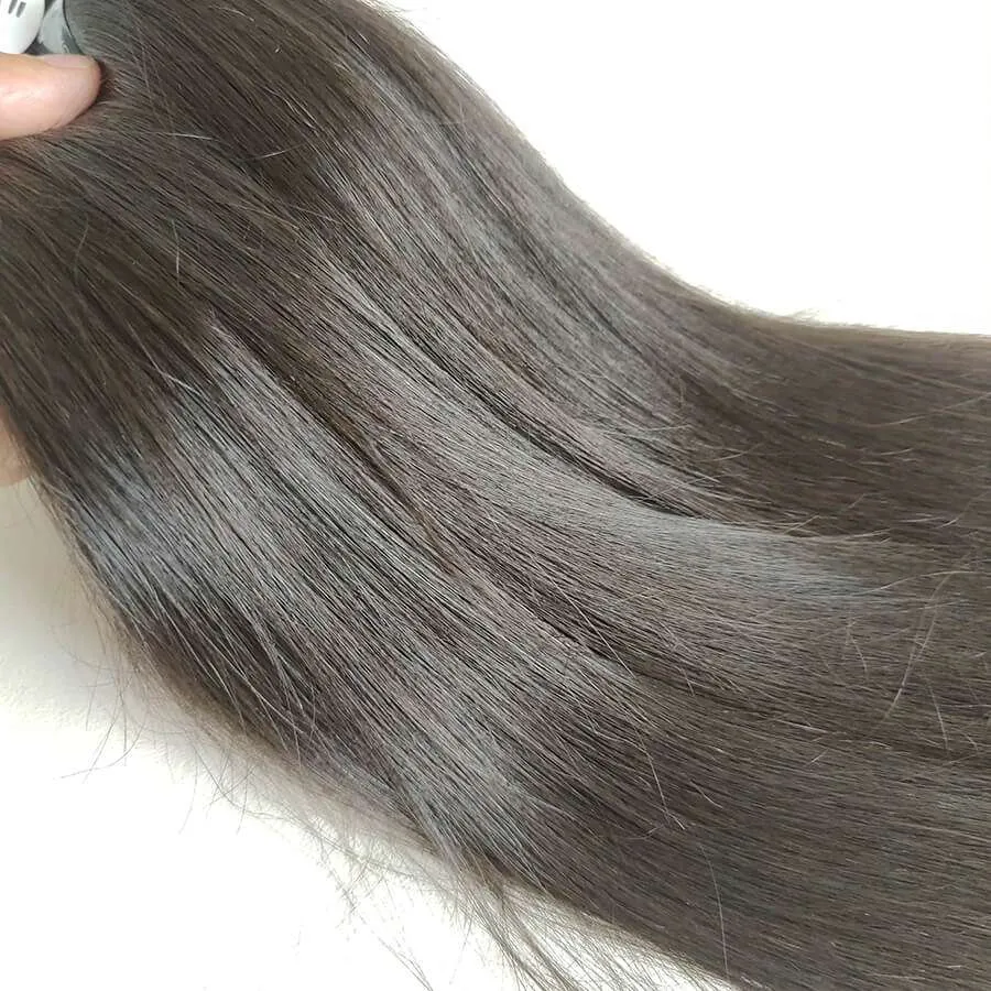 3 Pcs Straight Best Raw Virgin Human Hair Bundles - Image 2