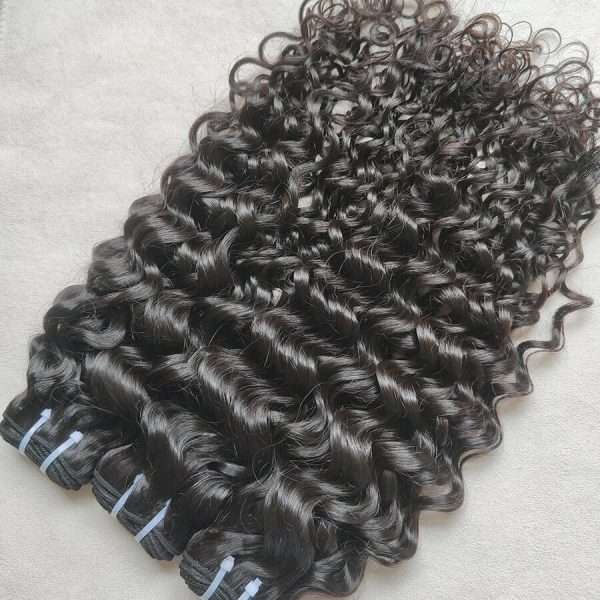 Alternative view of 3 pcs Italy Curly Virgin Human Hair Weave