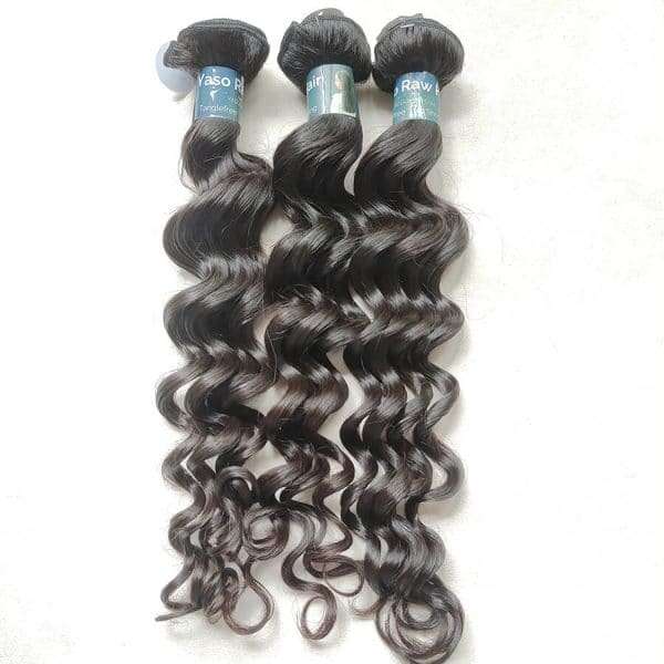 loose deep wave virgin hair 3 bundles