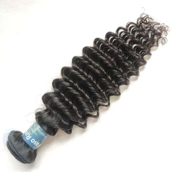 Alternative view of 1 Piece Deep Wave Hair Virgin Human Hair Bundle