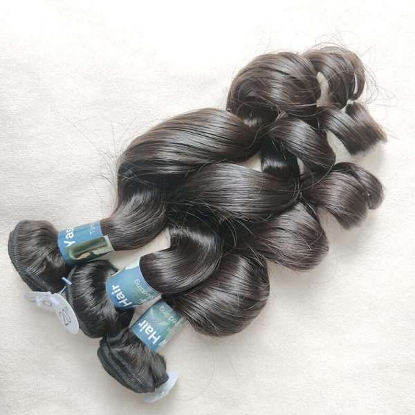 Alternative view of 3 pcs Loose Wave Virgin Human Hair Weave