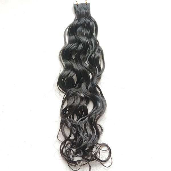 tape ins hair extensions water wave