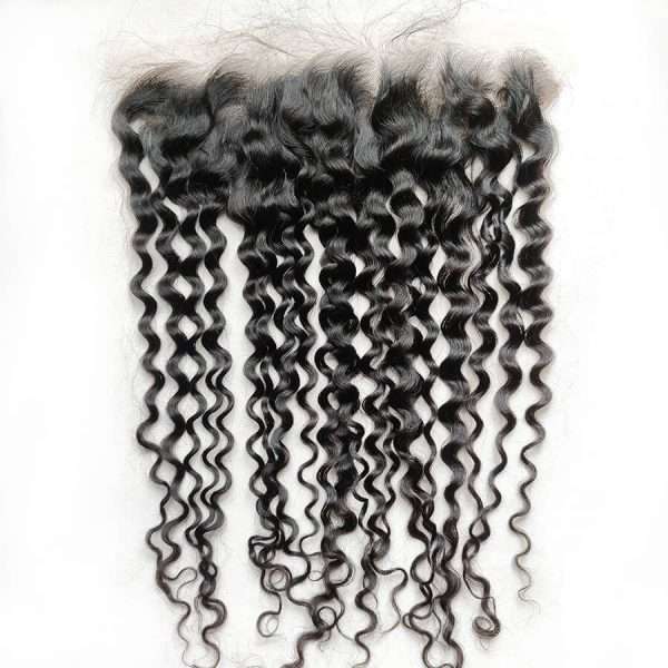 HD 13x4 lace frontal italy curl virgin hair