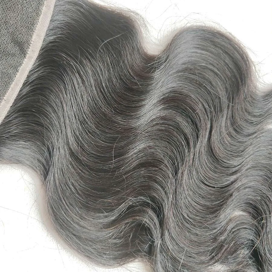 13x4 HD Lace Frontal Virgin Human Hair Body Wave - Image 5